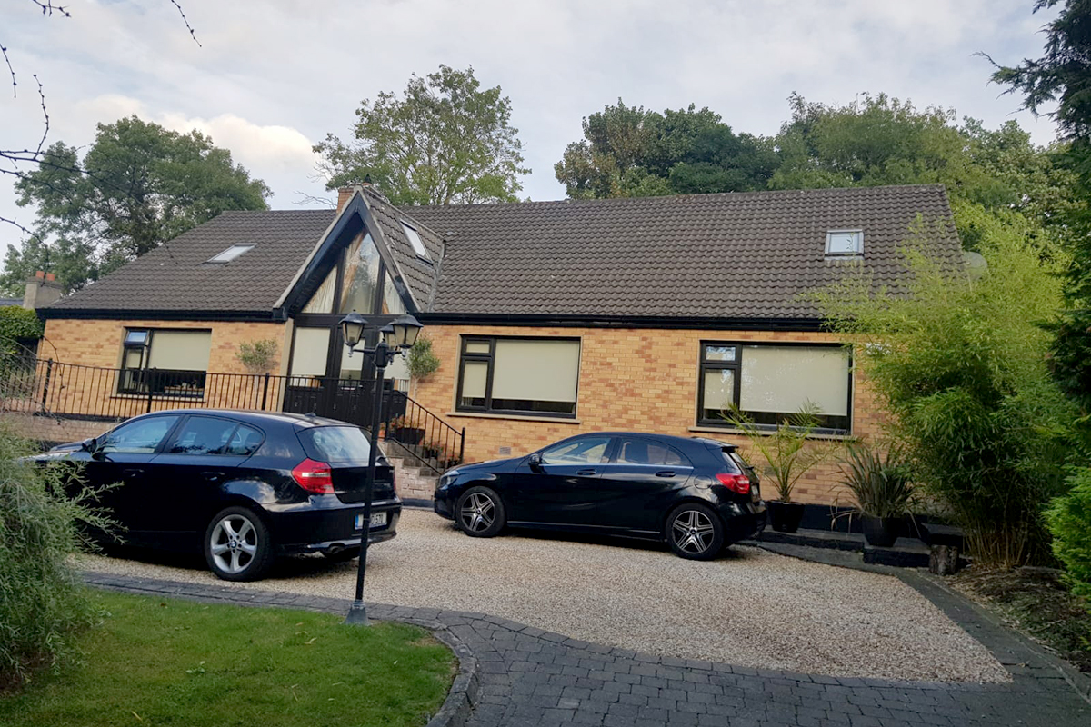 Completed fascia and soffit installation in Lucan Dublin