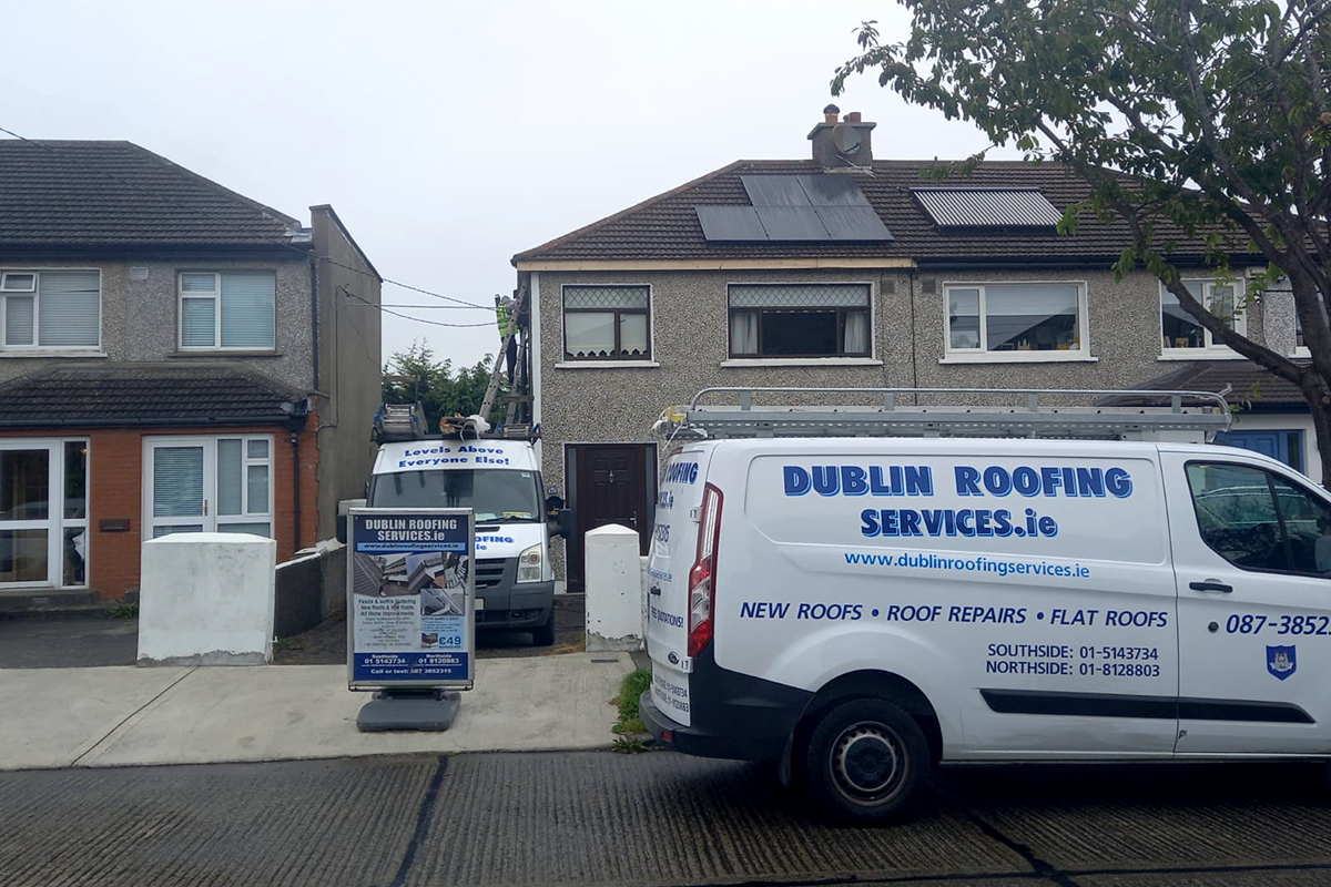 Residential fascia and soffit work completed in Dublin