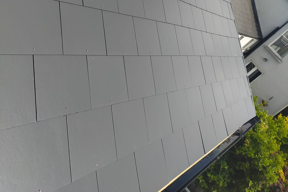 Completed new roof installation in Rathgar Dublin